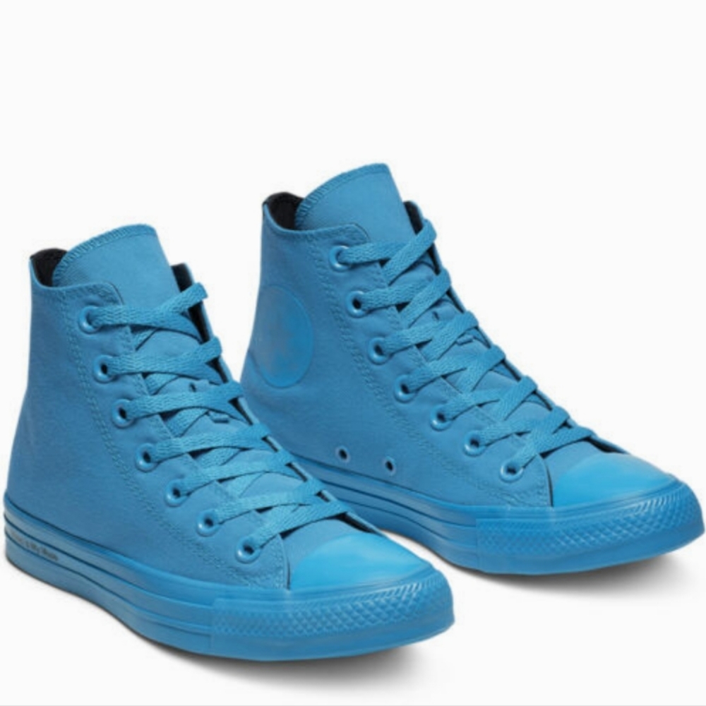 💙 Blue OPI Converse High Tops💙